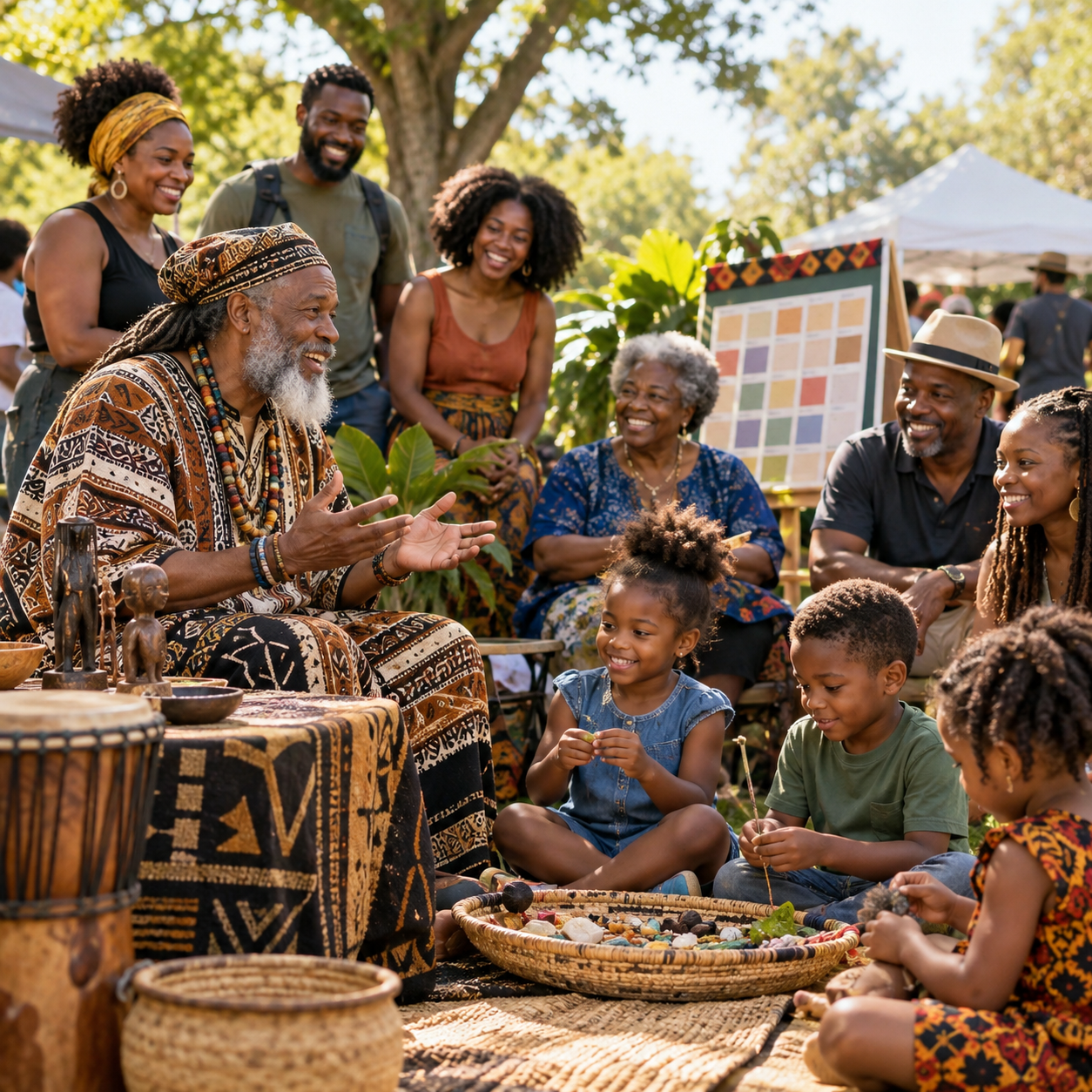Community gathering and public event