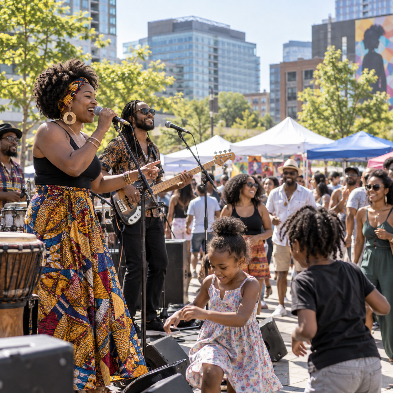 Contemporary community music event
