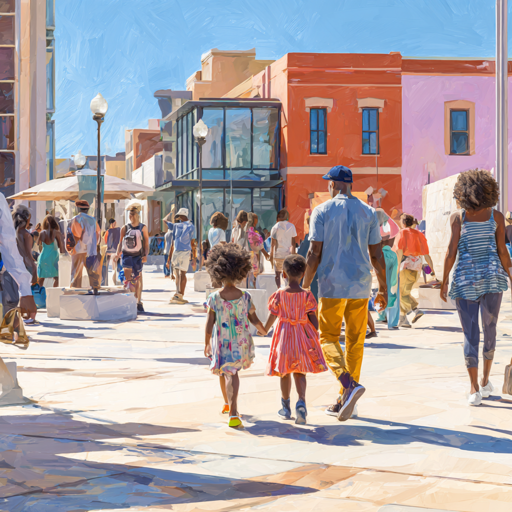 A welcoming community district